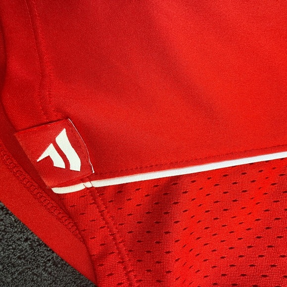 Fanatics Red and Black Women's Top - Picture 7 of 11